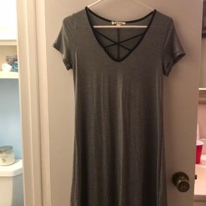 Black and white dress